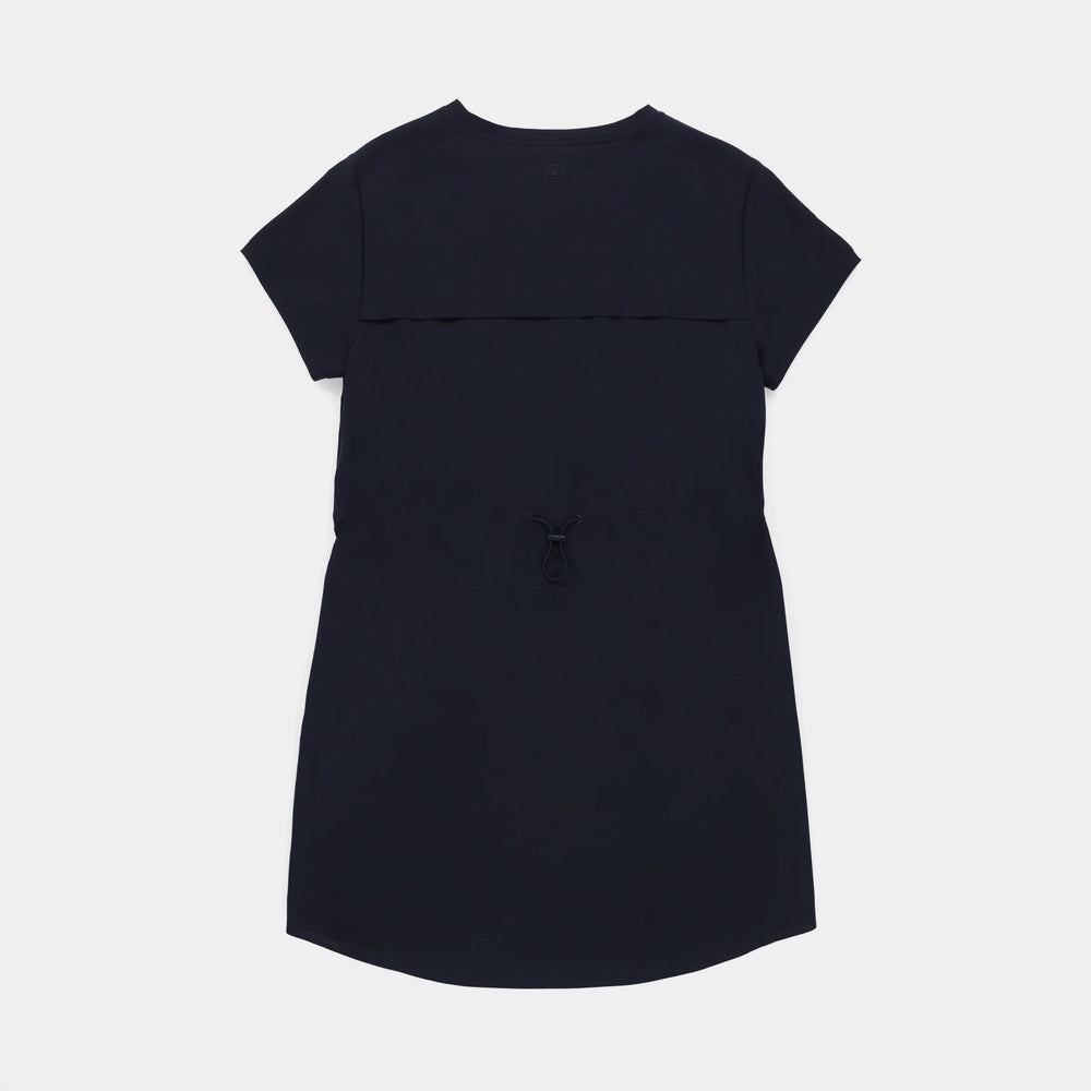 Tilley Tech Slk Tee Dress Navy