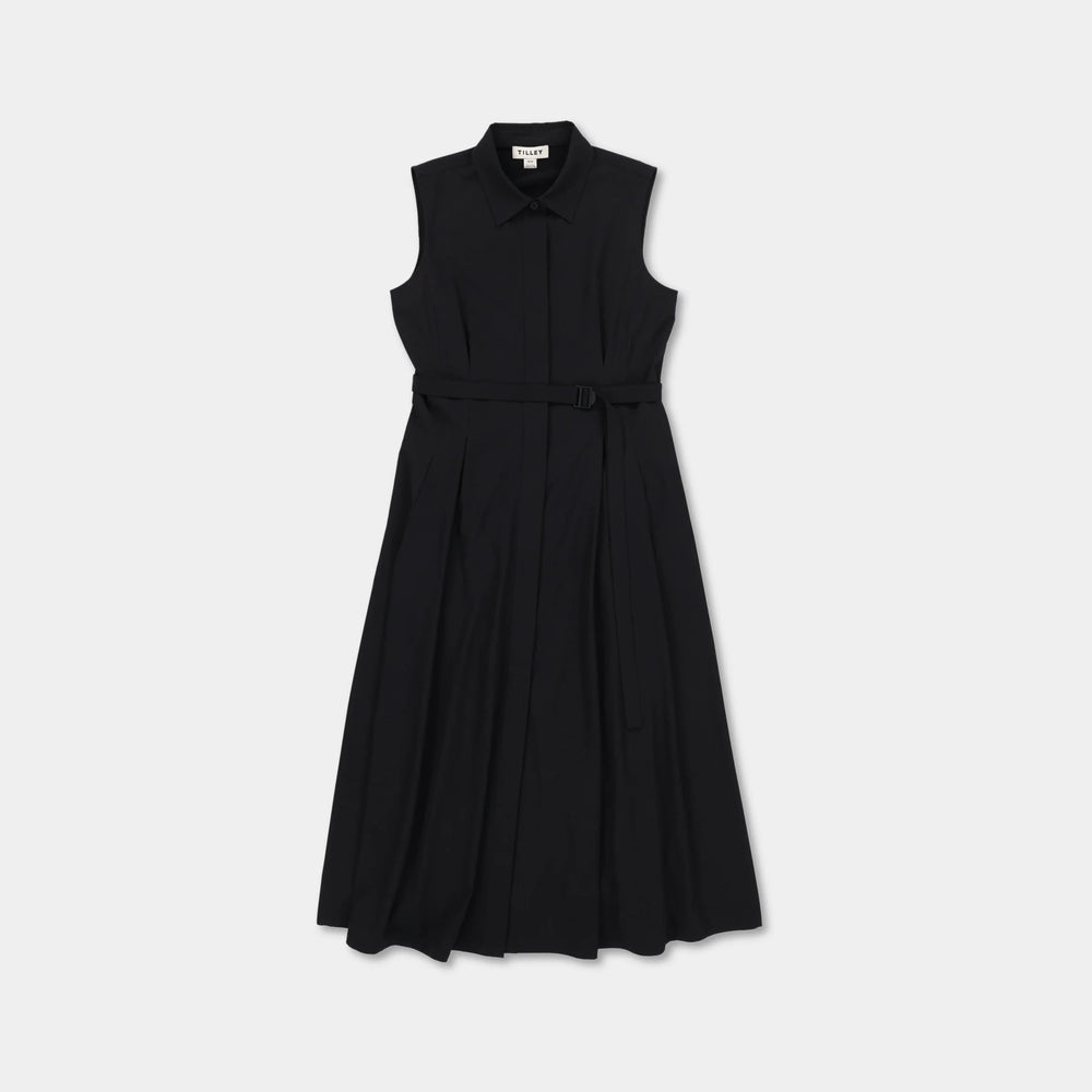 Tilley Tech Slk Tee Maxi Dress Black
