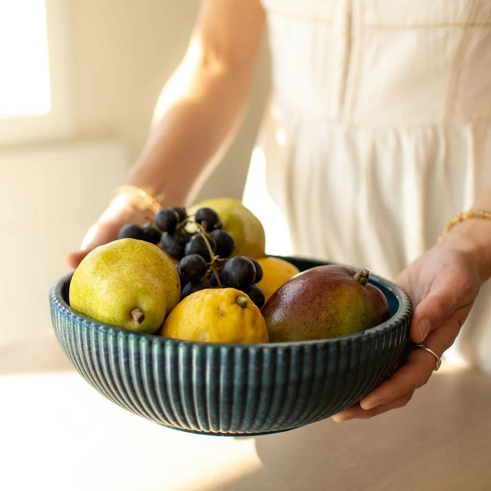 Fruit Bowl Northern Lights by Lynn & Liana