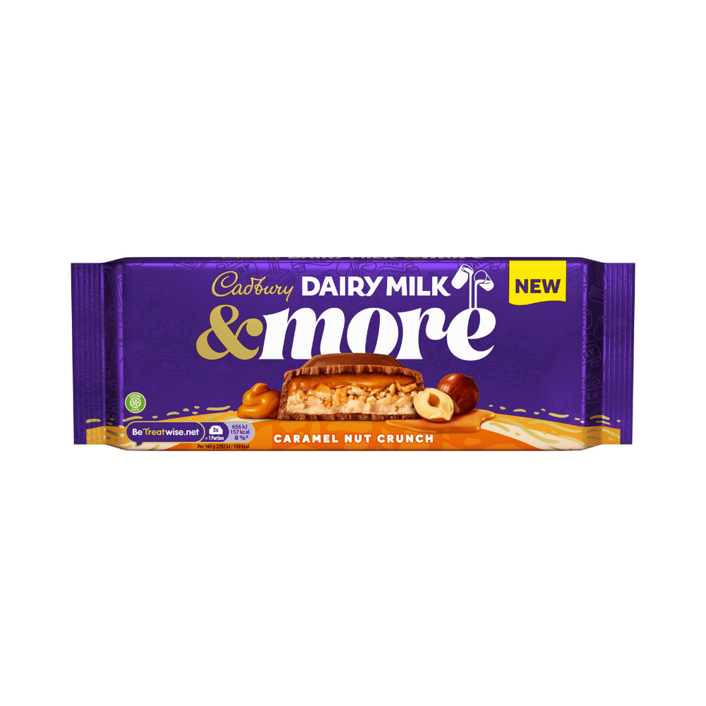 Cadbury Dairy Milk More Caramel Crunch 200g