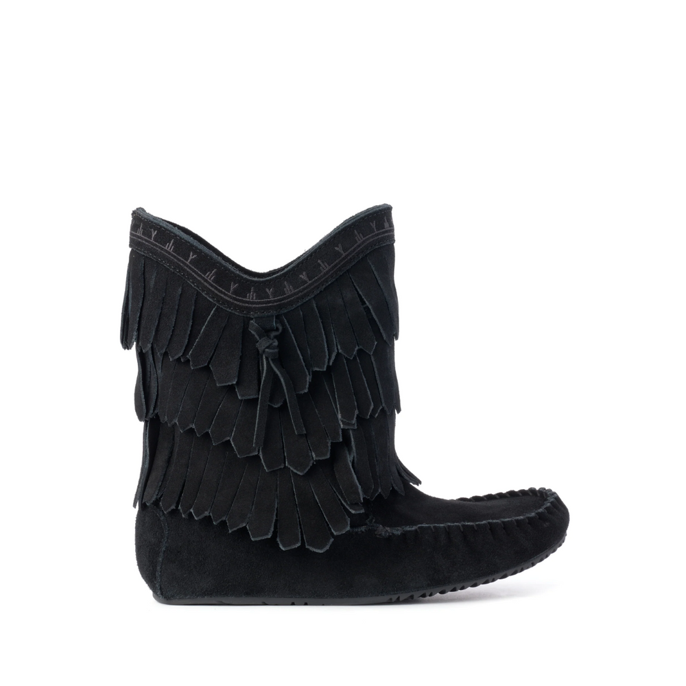 Manitobah Mukluks Dancer Mid Boot Black