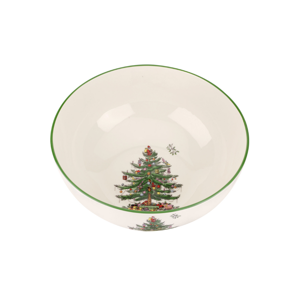 Spode Christmas Tree Round Bowl 10"