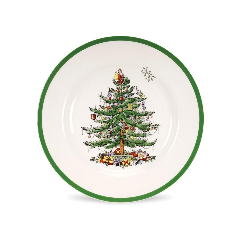 Spode Christmas Tree Dinner Plate 10.5"