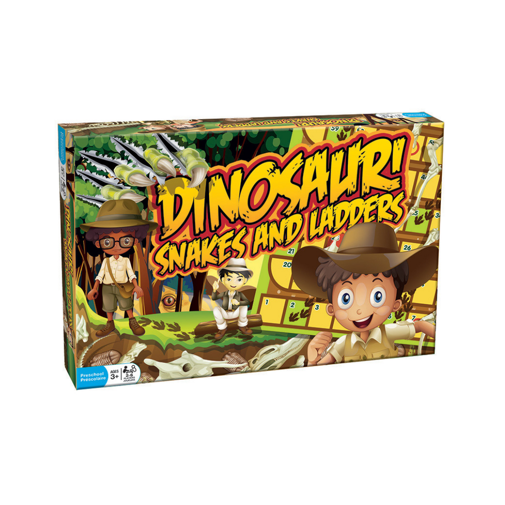 Game -  Dinosaur Snakes and Ladders