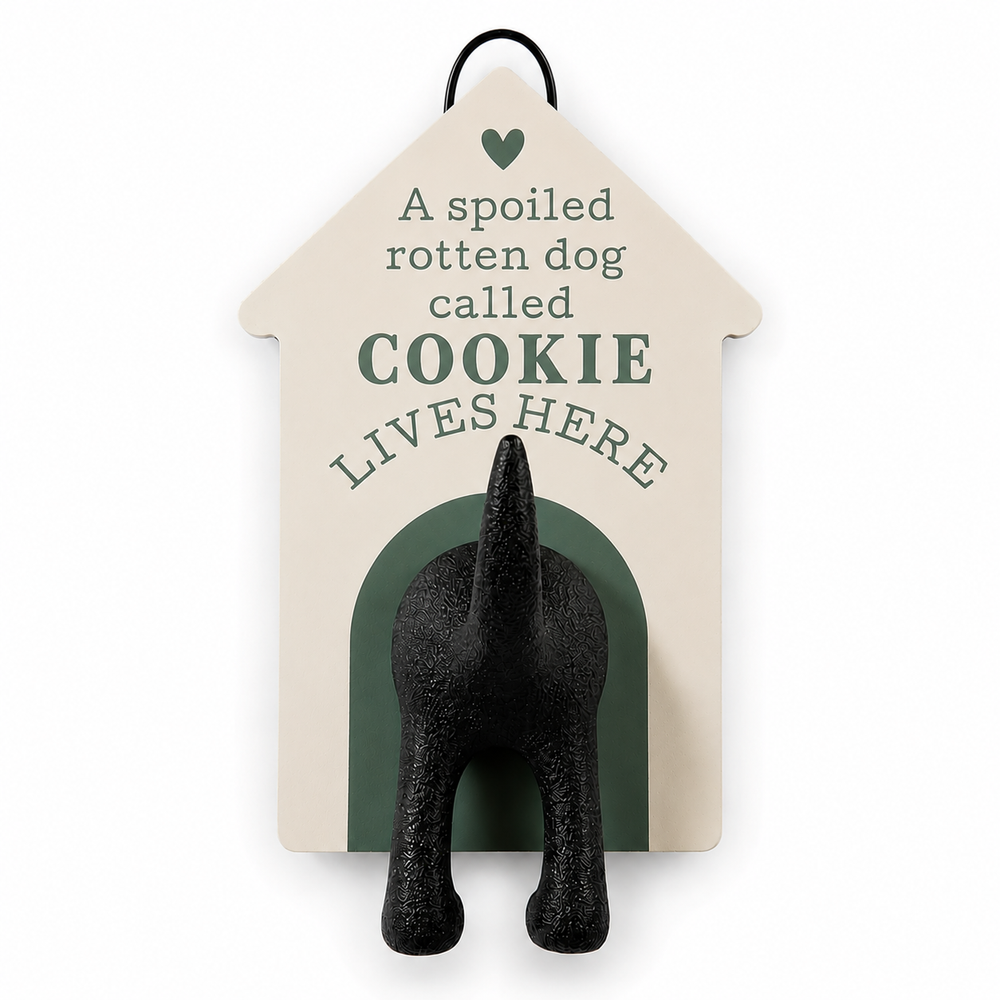 Dog Leash Hook - Cookie