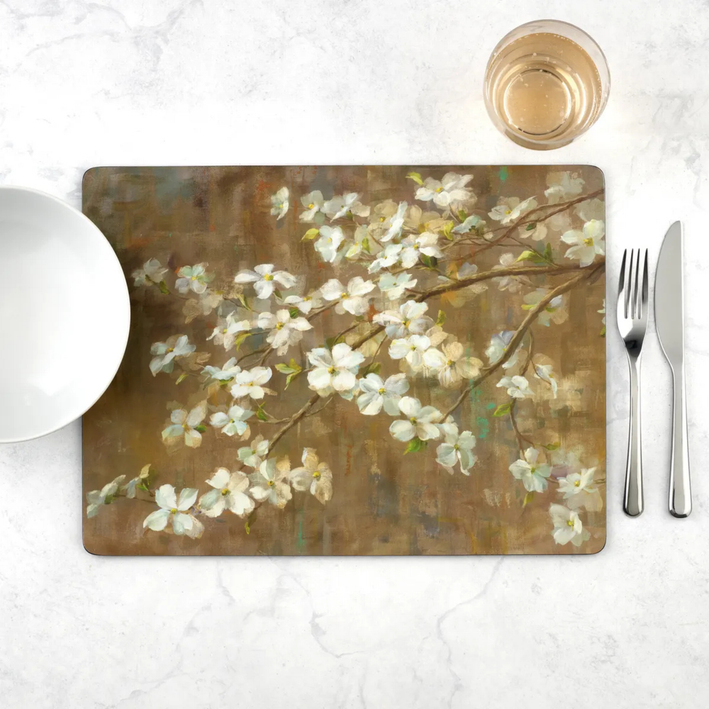 Dogwood in Spring Placemats - Set of 4