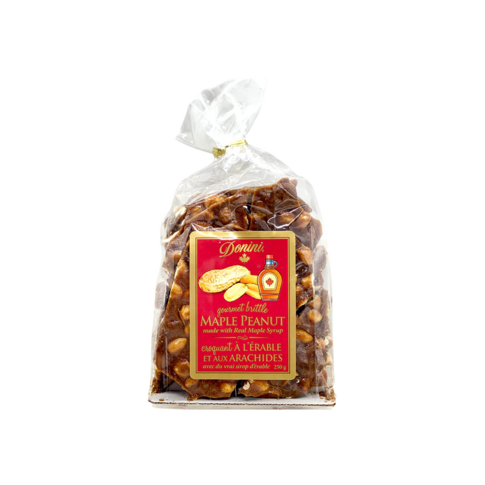 Donini Gourmet Maple Peanut Brittle 250g