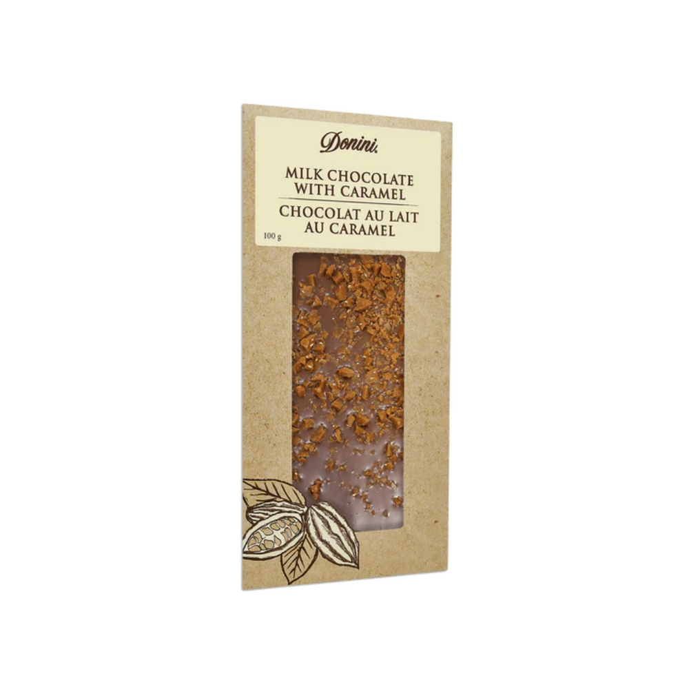 Donini Milk Chocolate w/Caramel Gourmet Bar 300g