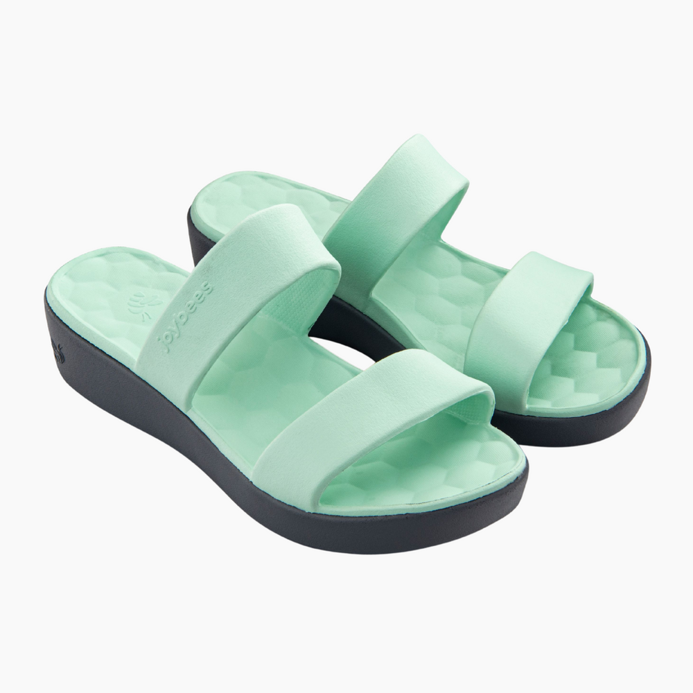 Joybees Cute Sandal - Dried Mint/Charcoal