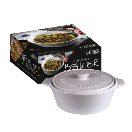 Ceramic White Baker