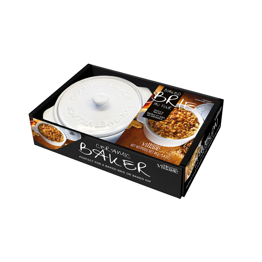 The White Baker Gift Set-Maple Walnut Brie Topping