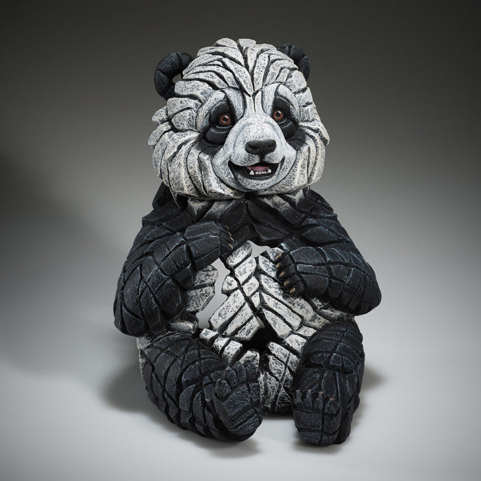 Edge Panda Cub Sculpture