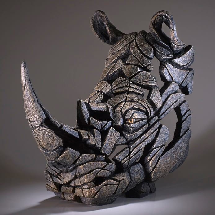 Edge Rhino Sculpture