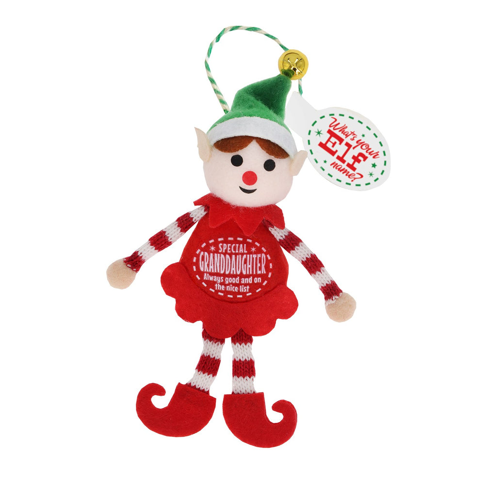 The Christmas Elf - Granddaughter