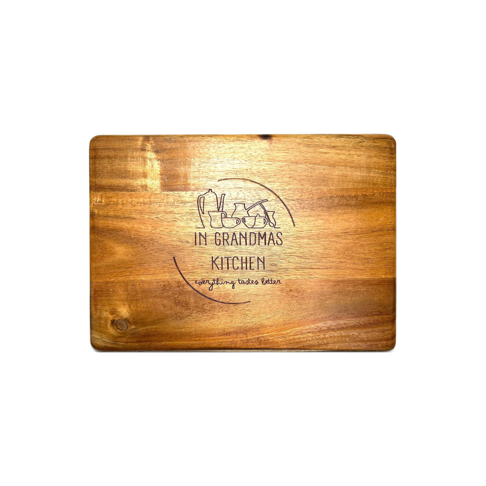 Engraved "Grandma's Kitchen" Board by Lynn & Liana