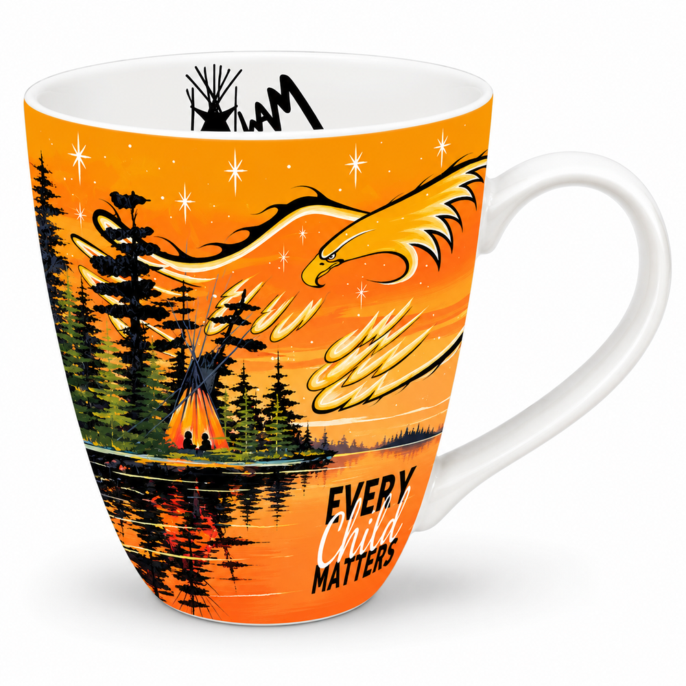 Eagle Protector – Every Child Matters 18 oz Mug