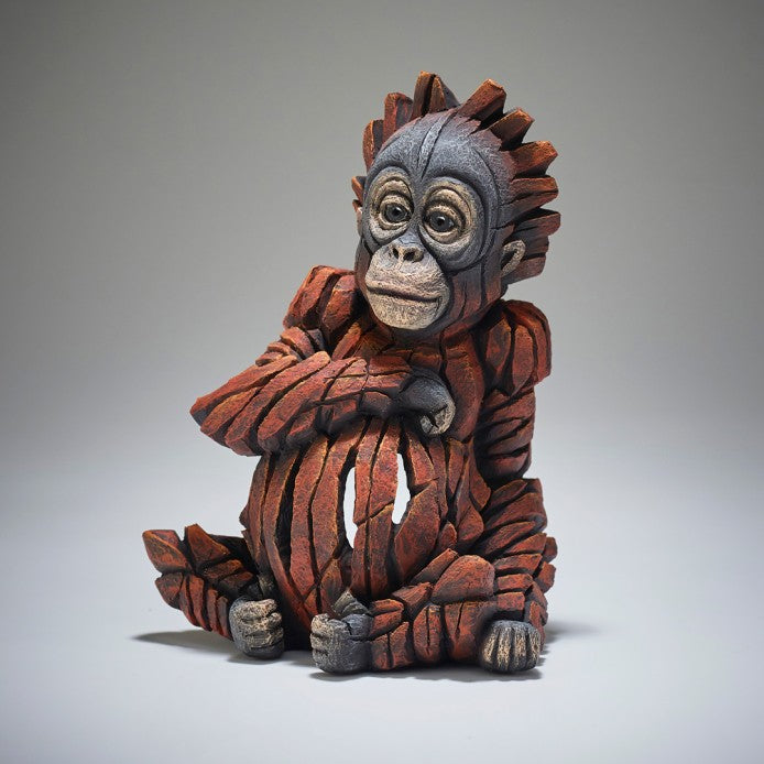 Edge Sculpture Baby Orangutan Figure