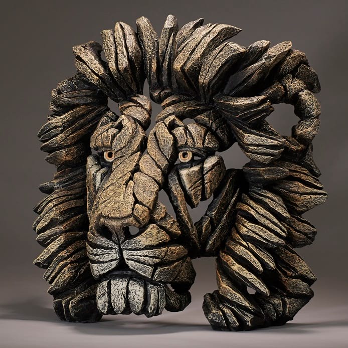 Edge Sculpture Lion Bust