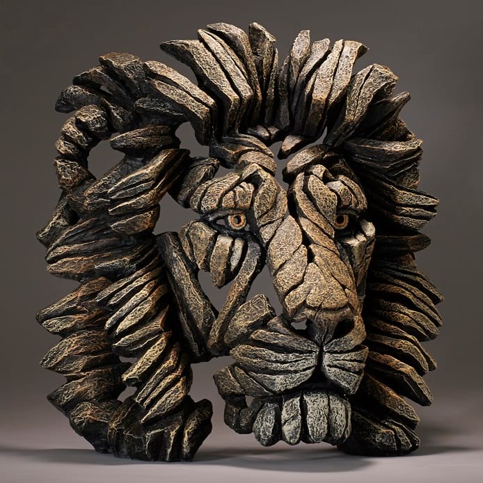 Edge Sculpture Lion Bust