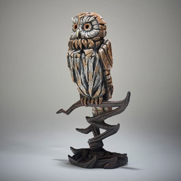 Edge Sculpture Owl Figure