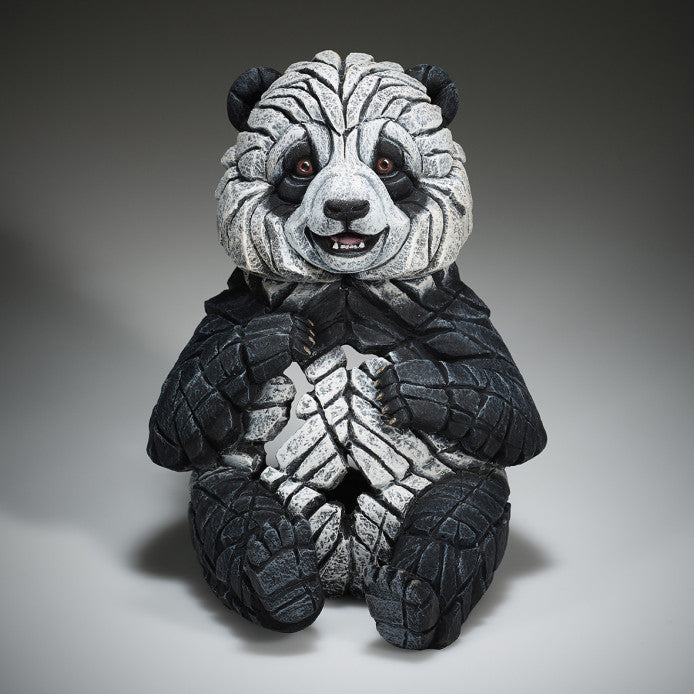 A sculpture of a panda 