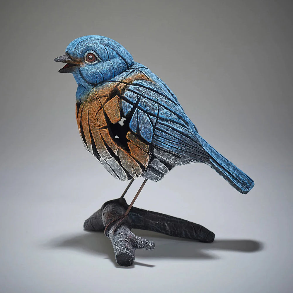 Edge Sculpture Western Bluebird Figure
