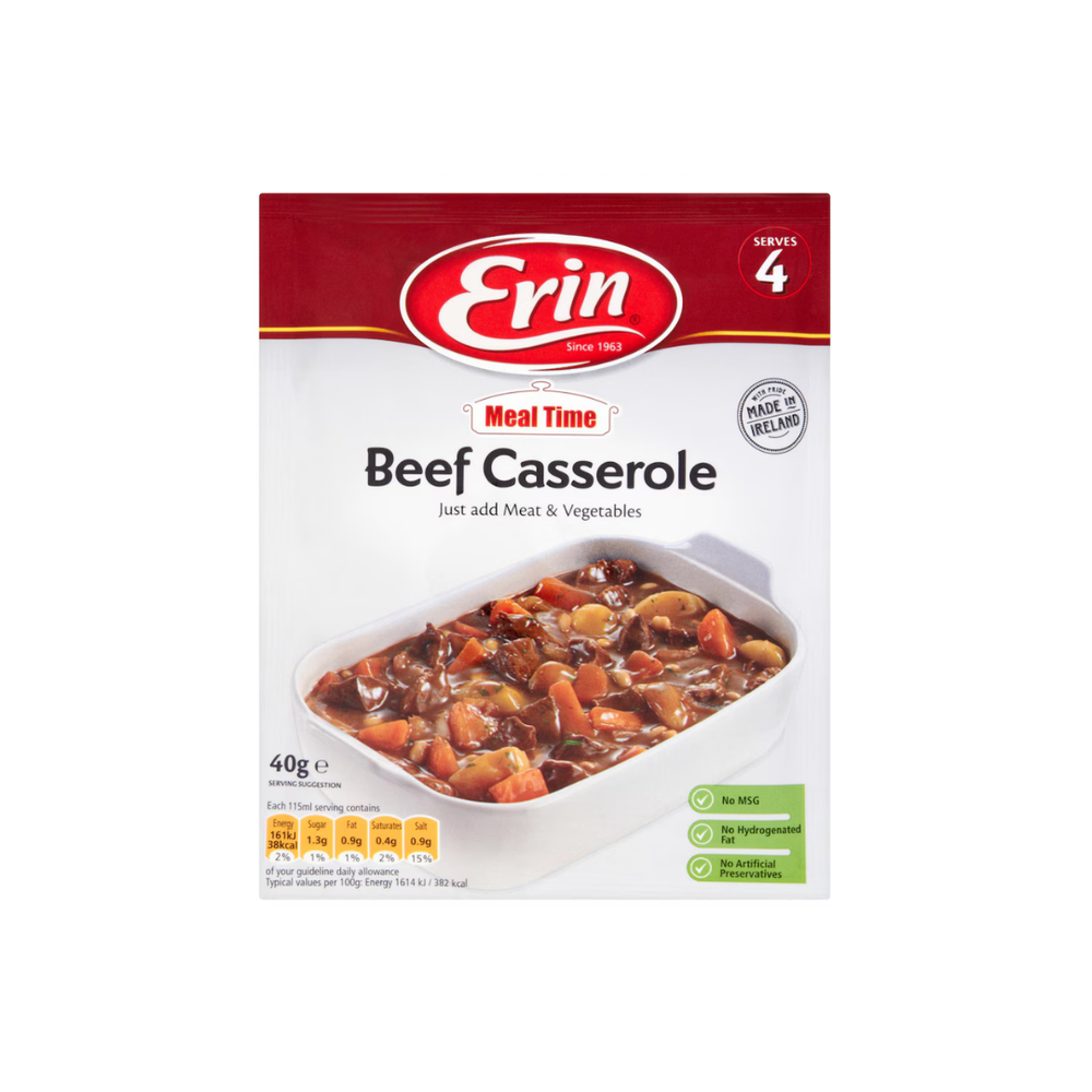 Erin Casserole Beef 40g