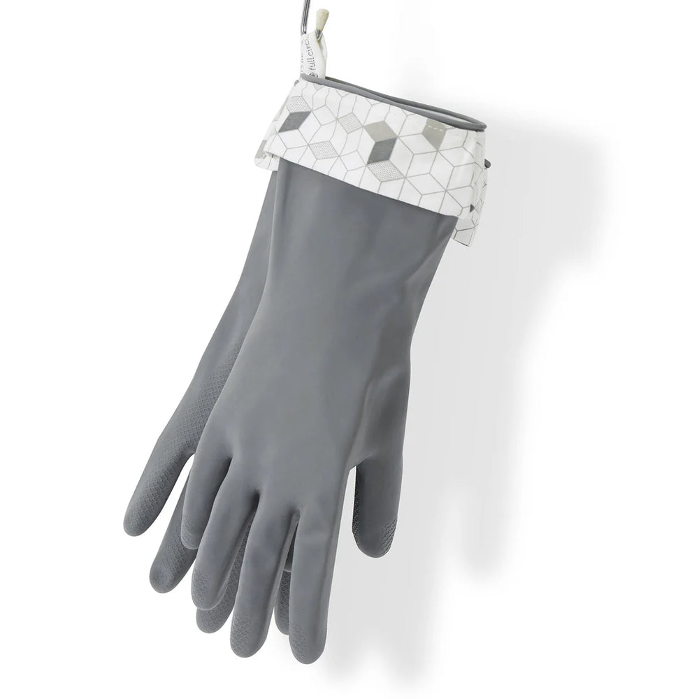 Full Circle SPLASH PATROL™ Natural Latex Cleaning Gloves
