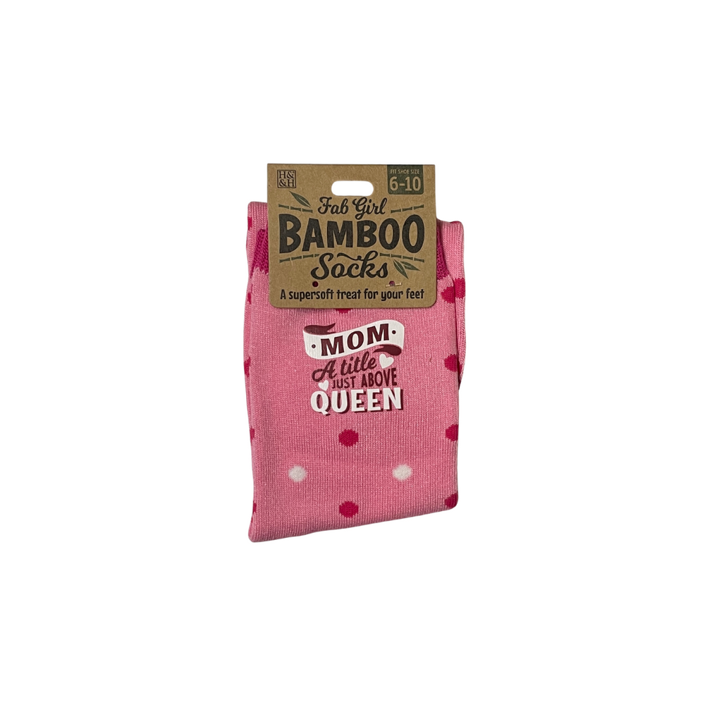 The Fab Girl Bamboo Socks - Mom