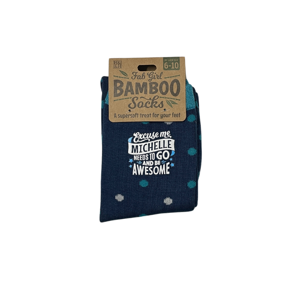 The Fab Girl Bamboo Socks - Michelle