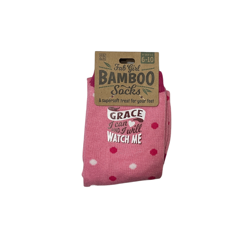 The Fab Girl Bamboo Socks - Grace