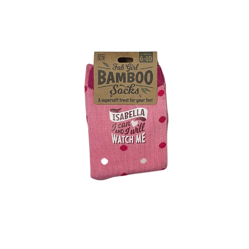 The Fab Girl Bamboo Socks - Isabella