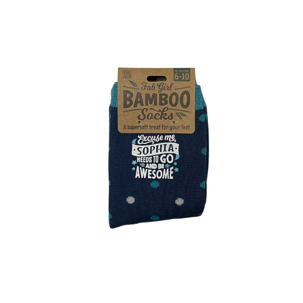 The Fab Girl Bamboo Socks - Sophia