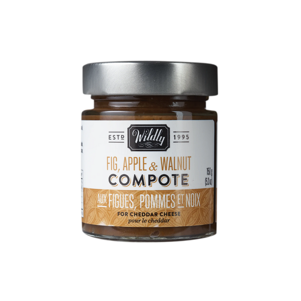 Wildly Delicious Fig Apple & Walnut Compote