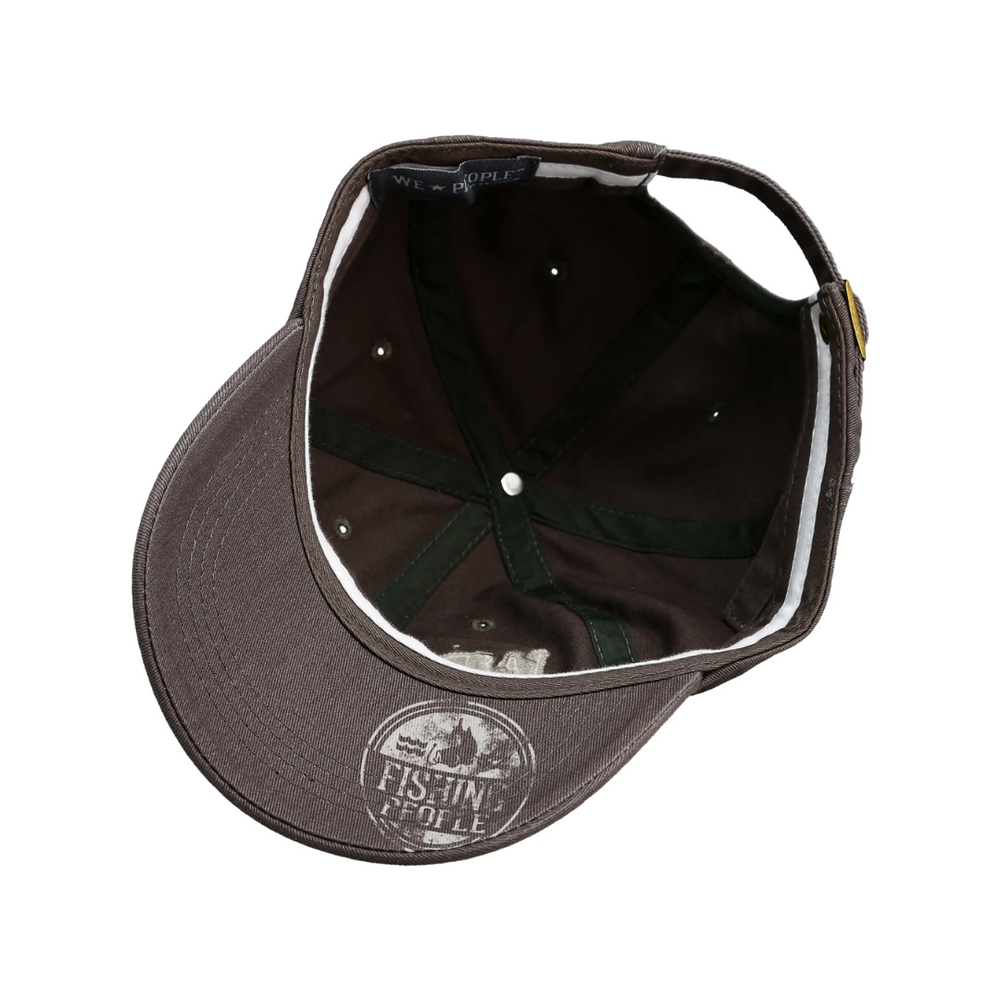 Fishing People Cap - Grey