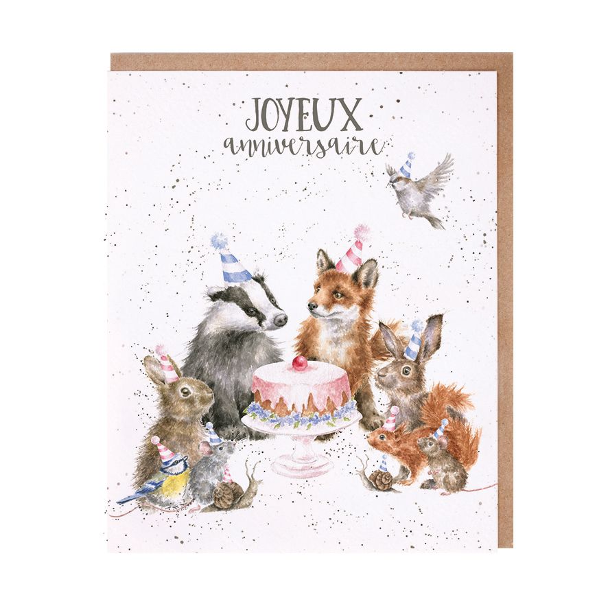 Wrendale Cards Cest la Fete Woodland Party