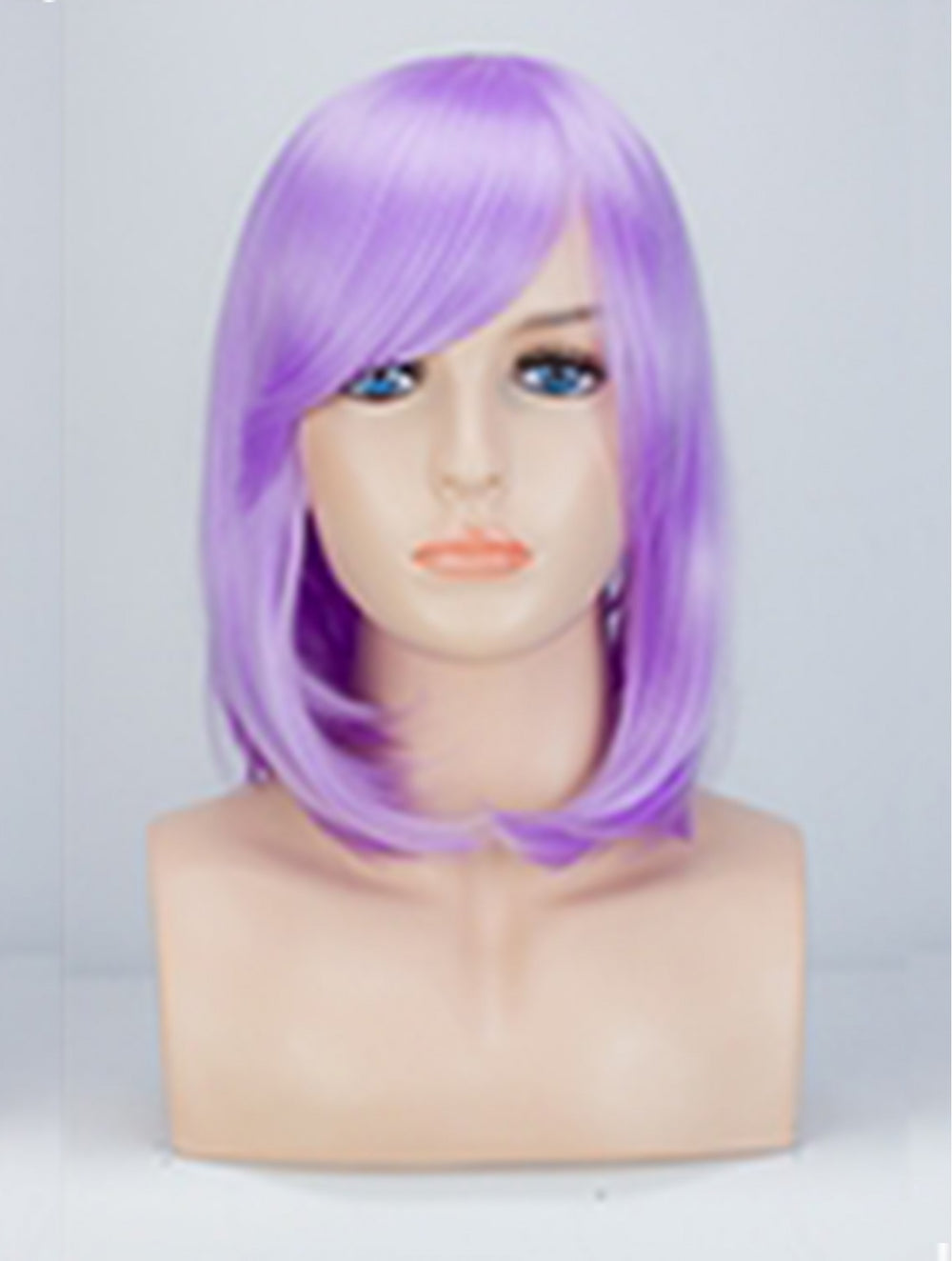 Face with Mauve Wig