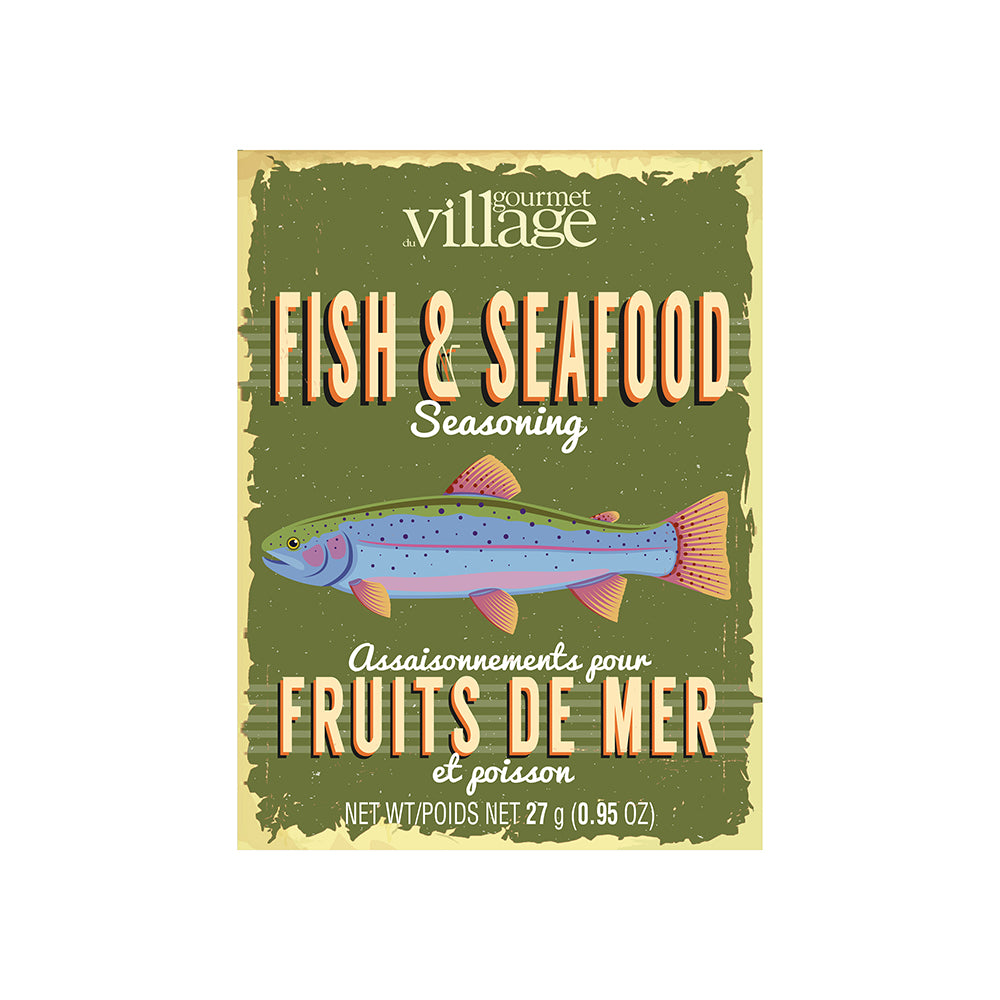 Gourmet Fish & Seafood Seasoning Recipe Box