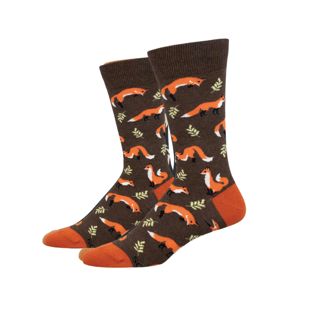 Socksmith Fleet as a Fox - Brown Heather