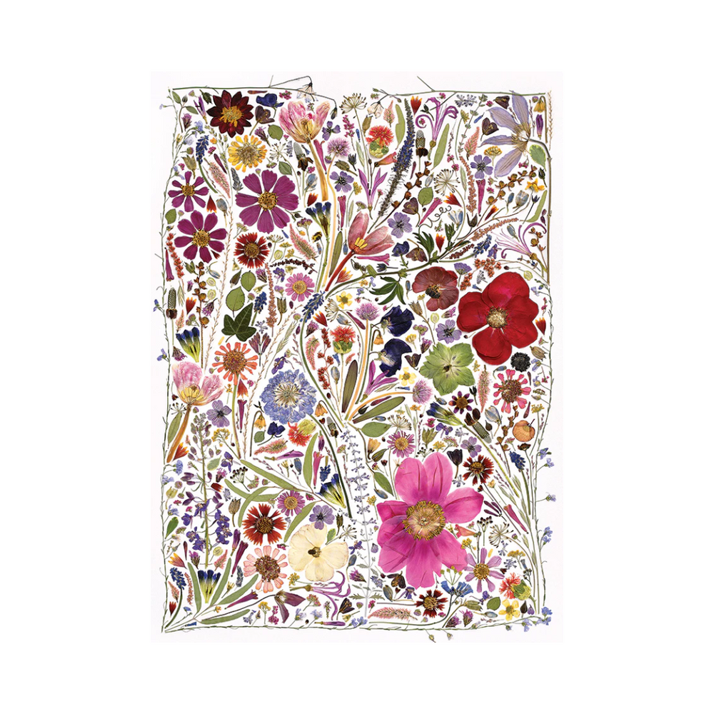 Cobble Hill Puzzles - Flower Press:Spring