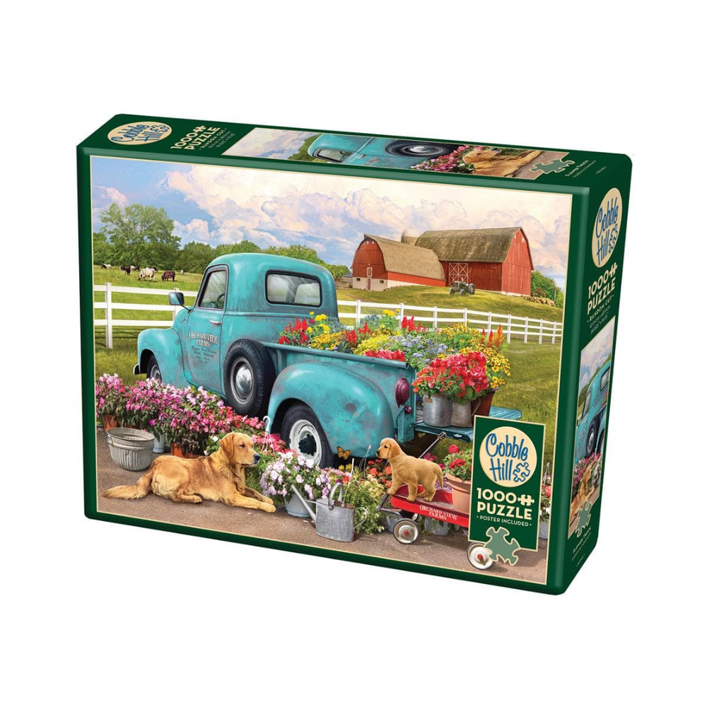 Cobble Hill Puzzles - Flower Truck