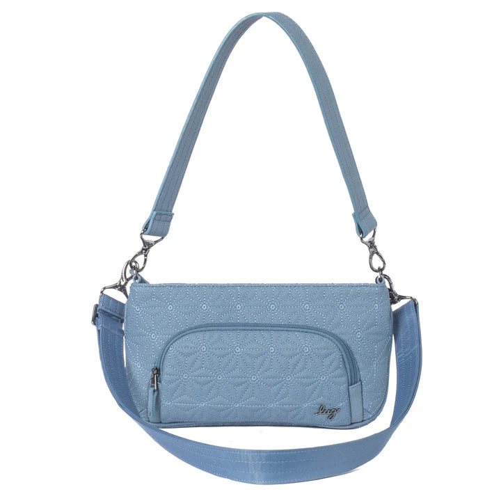 Lug Blue Flyer Matte Luxe VL Crossbody - Blue Moon