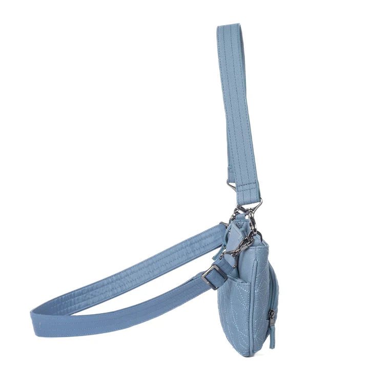 Lug Blue Flyer Matte Luxe VL Crossbody - Blue Moon