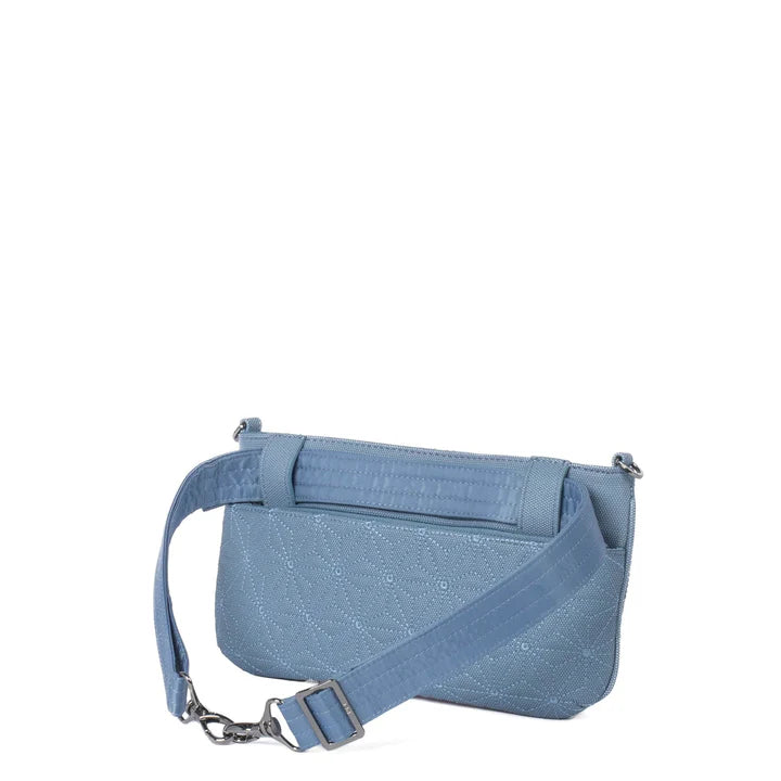 Lug Blue Flyer Matte Luxe VL Crossbody - Blue Moon