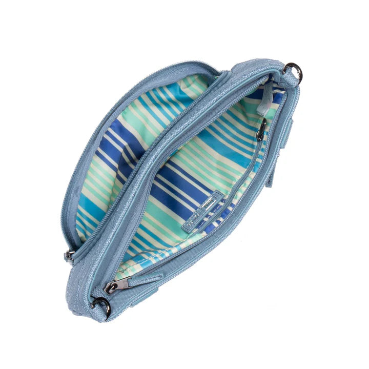 Lug Blue Flyer Matte Luxe VL Crossbody - Blue Moon