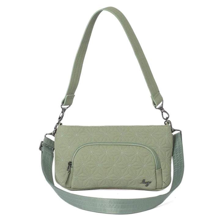 Lug Green Flyer Matte Luxe VL Crossbody - Sage Green