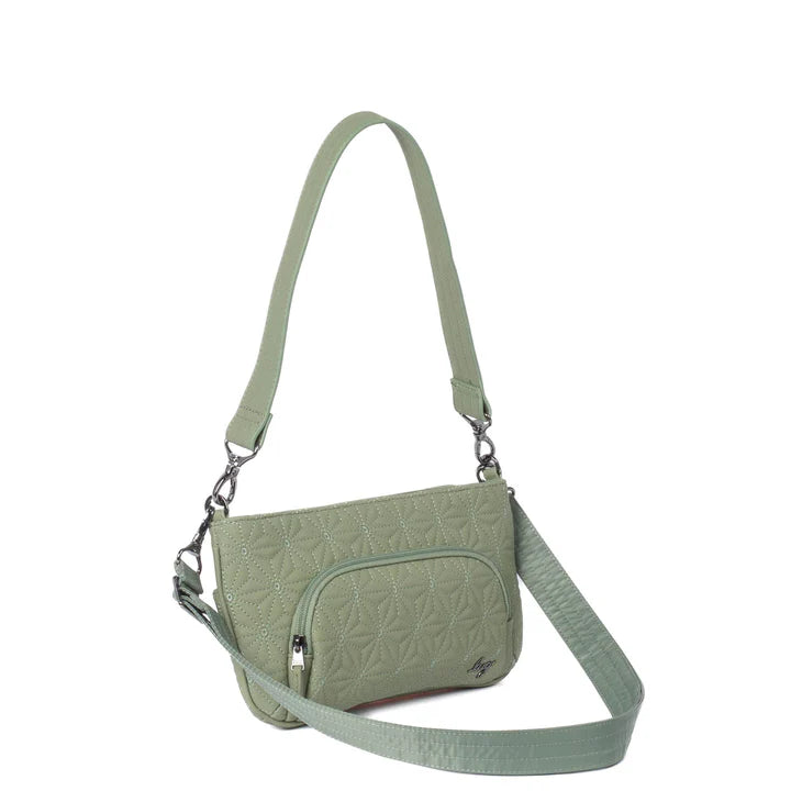 Lug Green Flyer Matte Luxe VL Crossbody - Sage Green