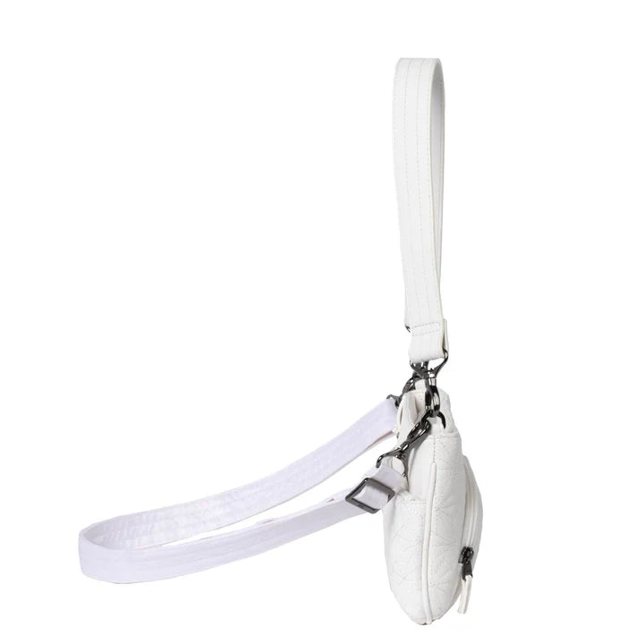 Lug White Flyer Matte Luxe VL Crossbody - White