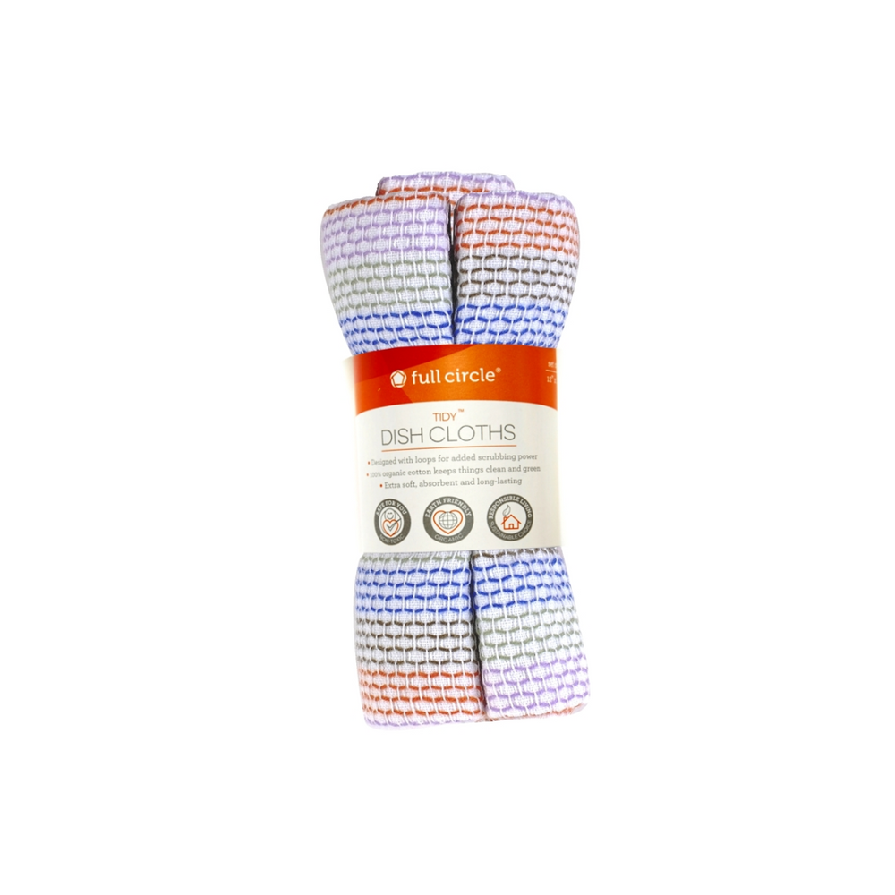 Full Circle TIDY™ Dish Cloths Assorted