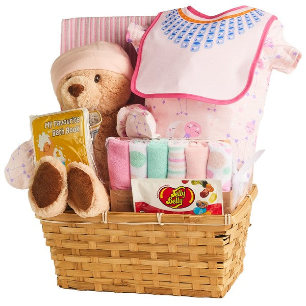 Gift Basket- Hello Babies (Pink)